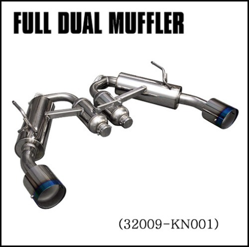 HKS Q50 전용 FULL DUAL 머플러 (32009-KN001)